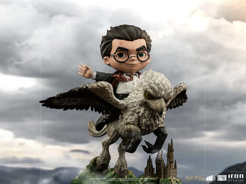 (Iron Studios) (Pre-Order) Harry Potter and Buckbeak - Harry Potter - MiniCo Illusion - Deposit Only