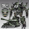 Weijiang Transformers M04 Armed Cannon Brawl Tank Robot Action Figure
