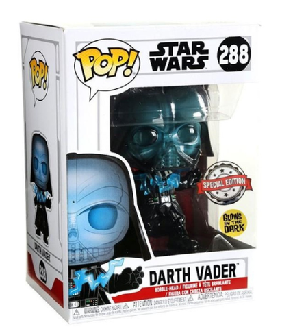 Image of (Funko Pop) 288 Darth Vader - Glow in the Dark Special Edition