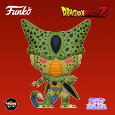 Image of (Funko Pop) (Pre-Order) Pop! Animation Dragon Ball Z - Cell (First Form) with Free Boss Protector