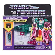 (HASBRO) Transformers Generations DELUXE HEADMASTERS RETRO Wave 2 SKULLCRUNCHER