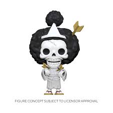 (Funko Pop) (Pre-Order) Pop! Animation: One Piece - Brook with Free Boss Protector