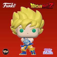 Image of (Funko Pop) (Pre-Order) Pop! Animation Dragon Ball Z - Goku with Kamehameha Wave with Free Boss Protector
