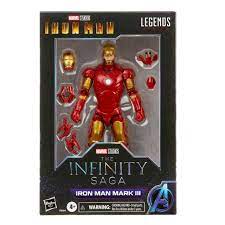 Image of (Hasbro)(Pre-Order) Marvel Legends Infinity Saga Iron Man Mark III 6 Inch Action Figure - Deposit Onnly