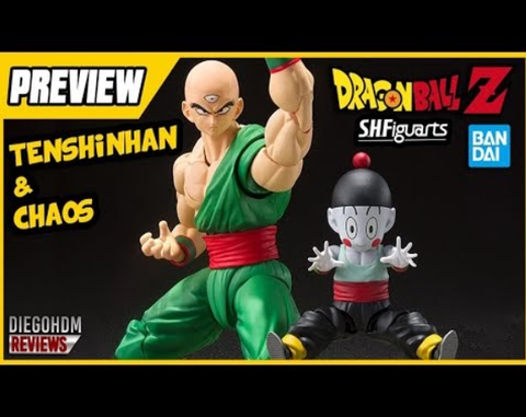 (S.H.Figuarts) (Pre-Order) TENSHINHAN & CHAOZ + RHINOHORN OR EQUIVALENT - Deposit Only