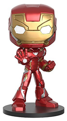 Image of Funko Wobbler: Captain America Civil War Iron Man Toy Figure