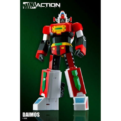 Image of (Action Toys Robot Series) Mini Action Daimos - 6 inches Tall