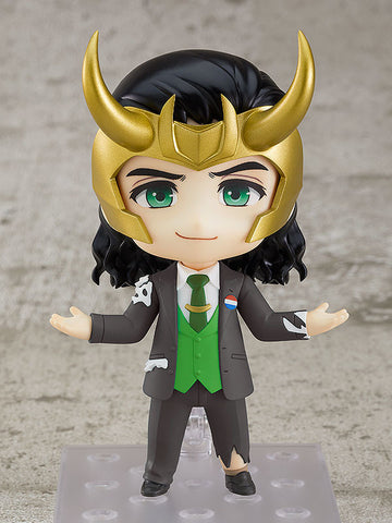 Image of (Good Smile) (Pre-Order) Nendoroid Loki: TVA & President Ver. - Deposit Only