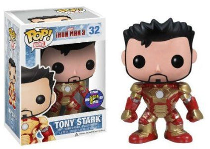 (Funko Pop) TONY STARK Iron Man 3 Marvel SDCC 2013 EXCLUSIVE