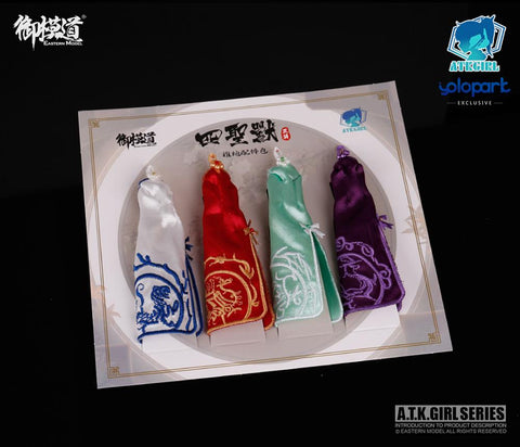 Image of (Yolopark) (Pre-Order) Four Mytical Beasts Qipao Accessories Set - Deposit Only
