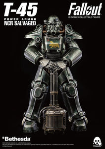 (THREEZERO) (Pre-Order) Fallout – 1/6 T-45 NCR Salvaged Power Armor - Deposit Only