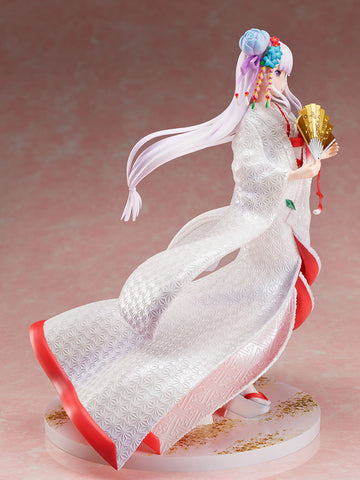 Image of (Good Smile) (Pre-Order) Re ZERO - Starting Life in Another World - Emilia - Shiromuku - 1/7 Scale Figure - Deposit Only