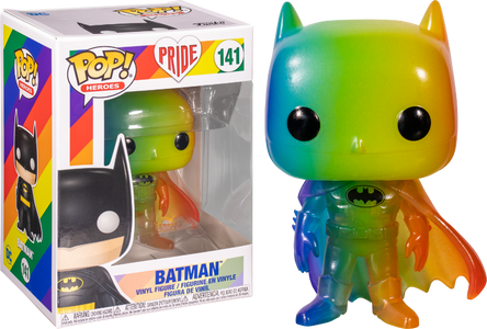(Funko Pop) Pop Heroes Pride 2020 Batman Rainbow