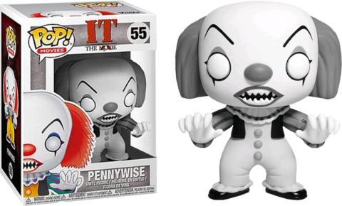 (Funko Pops) #55 Pennywise Black and White Edition Funko Pops Geek Freaks Philippines 