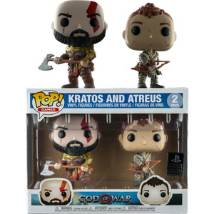 (Funko Pop) Pop Games God of War 2 pack Kratos and Atreus Armored