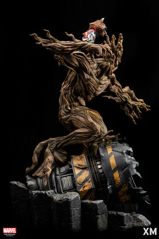 Image of (XM Studios) Rocket & Groot 1/4 Premium Scale Statue