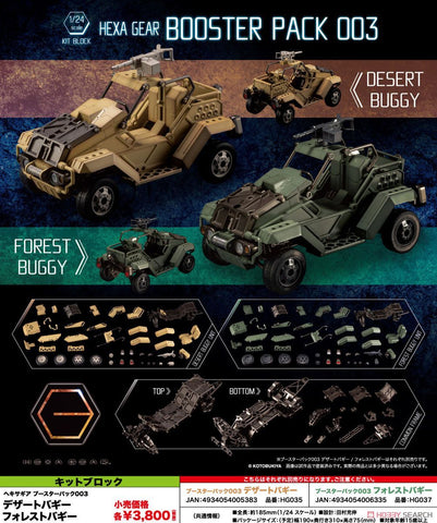 Image of HEXA GEAR BOOSTER PACK 003 FOREST BUGGY Action Figure Geek Freaks Philippines 