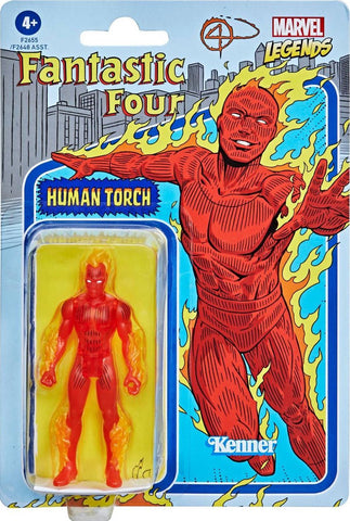 Image of (Hasbro) Marvel Legends 3.75" RECOLLECT RETRO AST - Human torch