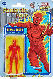 (Hasbro) Marvel Legends 3.75" RECOLLECT RETRO AST - Human torch