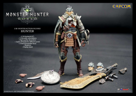 Image of (Monster Hunter) (Pre-Order) 1/18 Action Figure Series - Hunter - Deposit Only
