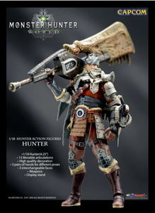 (Monster Hunter) (Pre-Order) 1/18 Action Figure Series - Hunter - Deposit Only
