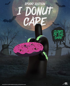 (Mighty Jaxx) (Pre-Order) I DONUT CARE BY ABELL OCTOVAN (SPOOKY EDITION) - Deposit Only