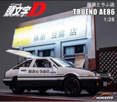 Image of (Initial D) (Pre-Order) 1/28 Trueno AE86 DIECAST - Deposit Only