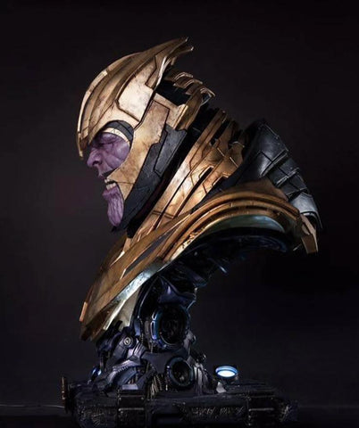 Image of (Queen Studios) THANOS - ENDGAME LIFESIZE 1:1 SCALE BUST