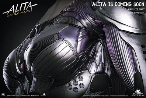 Image of (Queen Studios) (Pre-Order) Alita Battle Angel 1:1 Life-size Bust