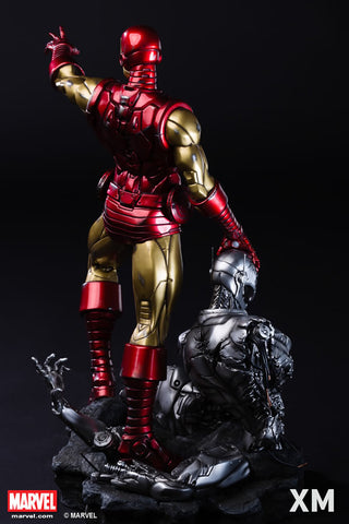 Image of (XM STUDIOS) Ironman Classic 1/4 Scale Premium Statue (Back in Box/Displayed)