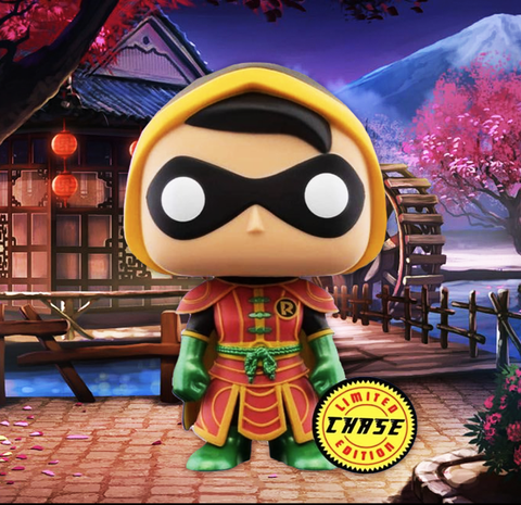 Image of (Funko Pop) Pop! Heroes: DC Imperial Palace - Robin Hooded Chase Version