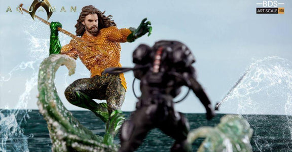 (Iron Studios) Black Manta BDS Art Scale 1/10 - Aquaman Statue Geek Freaks Philippines 