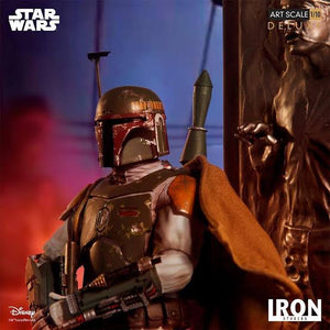 (Iron Studios) Boba Fett & Han Solo in Carbonite Deluxe Art Scale 1/10 - Star Wars Statue Geek Freaks Philippines 
