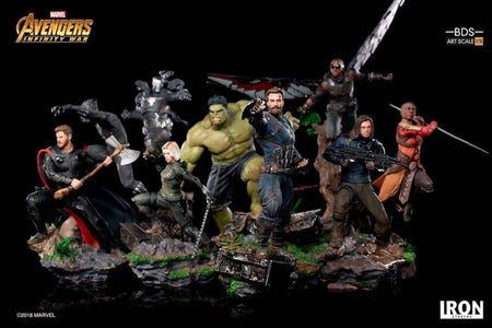 (Iron Studios) Captain America BDS Art Scale 1/10 - Avengers Infinity War Statue Geek Freaks Philippines 