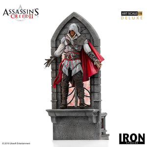 (Iron Studios) Ezio Auditore Deluxe Art Scale 1/10 - Assassin’s Creed II Statue Geek Freaks Philippines 