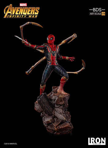 Image of (Iron Studios) Iron Spider-Man BDS Art Scale 1/10 - Avengers Infinity War Statue Geek Freaks Philippines 