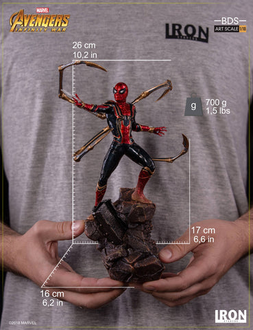 Image of (Iron Studios) Iron Spider-Man BDS Art Scale 1/10 - Avengers Infinity War Statue Geek Freaks Philippines 