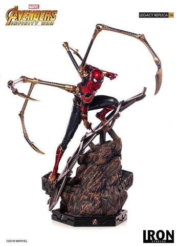 Image of (Iron Studios) Iron Spider-Man Legacy Replica 1/4 - Avengers Infinity War Statue Geek Freaks Philippines 