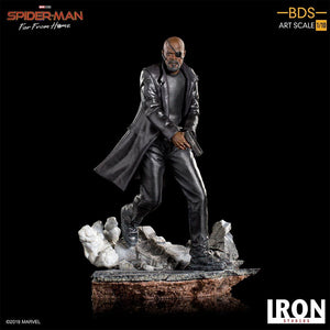 (Iron Studios) Nick Fury BDS Art Scale 1/10 - Spider Man Far From Home Statue Geek Freaks Philippines 