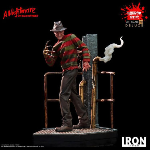 Image of (Iron Studios) Freddy Krueger Deluxe Art Scale 1/10 - A Nightmare on Elm Street