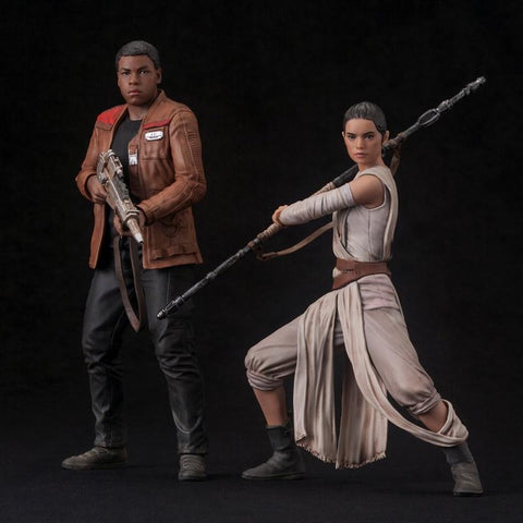 Image of (Kotobukiya) Star Wars The Force Awakens Rey & Finn 2 Pack ARTFX+ Statue Geek Freaks Philippines 