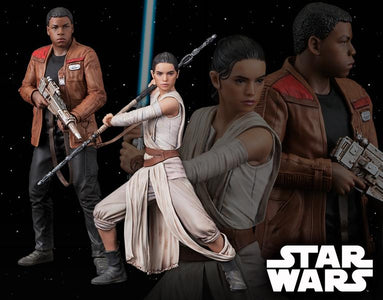 (Kotobukiya) Star Wars The Force Awakens Rey & Finn 2 Pack ARTFX+ Statue Geek Freaks Philippines 