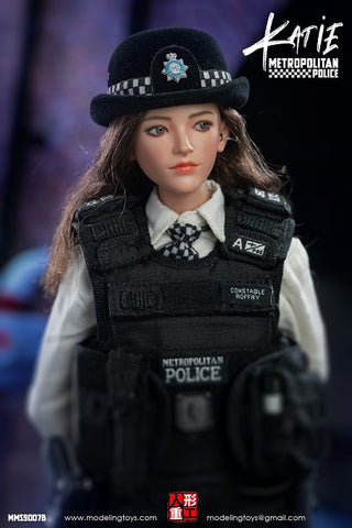 Image of (MODELING TOYS) (Pre-Order) MMS9007B 1/6 BRITISH METROPOLITAN FEMALE POLICE SERVICE - ARMED POLICE OFFICER KATIE - Deposit Only