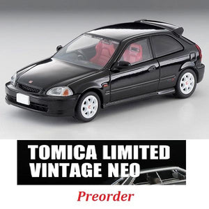 (TOMYTEC) (Pre-Order) LV-N158c HONDA CIVIC TYPE R 97 Model Black - Deposit Only