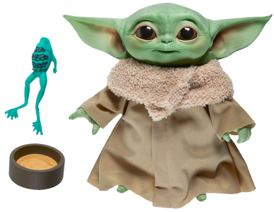 (Hasbro) Star Wars: The Mandalorian - The Child (Baby Yoda) 7.5” Electronic Talking Plush