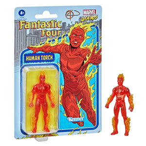 (Hasbro) Marvel Legends 3.75" RECOLLECT RETRO AST - Human torch