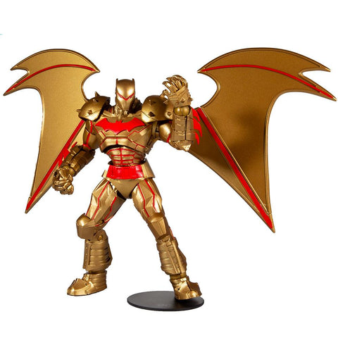 Image of (McFarlane) DC Multiverse 7" Figures Batman Hellbat Suit Gold Edition