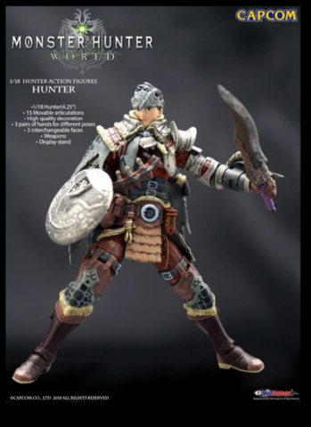Image of (Monster Hunter) (Pre-Order) 1/18 Action Figure Series - Hunter - Deposit Only