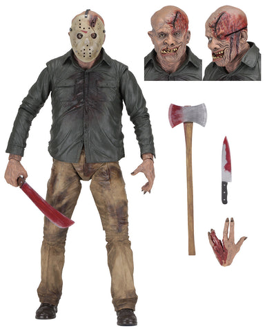 Image of (Neca) Friday the 13th The Final Chapter - Jason 1/4 Scale Action Figure