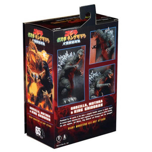 (Neca) 12″ Giant Monster All Out Attack - Godzilla, Mothra & King King Ghidora